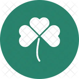 St. Patricks Day Blume  Symbol