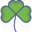 Saint Patricks Flower Clover Day Icône