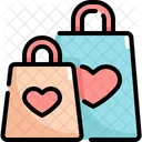 Sac Shopping Valentines Icon