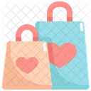 Sac Shopping Valentines Icon