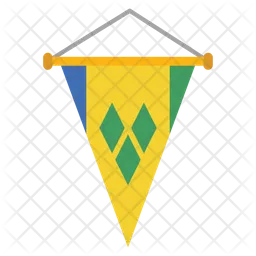 Saint Vincent Flag Icon