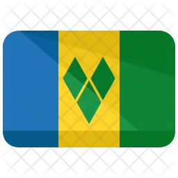 Saint Vincent Flag Icon