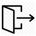 Logout Interface Do Usuario Celular Ícone