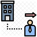 Sair Do Emprego Do Desemprego Sair Ícone