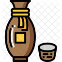 Sake Drink Bottle Icon