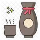 Sake Food Drink Icon