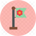 Sakura-Flagge  Symbol