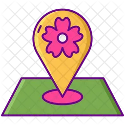 Sakura Map  Icon