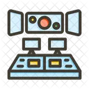 Painel De Controle Nave Espacial Controle Ícone