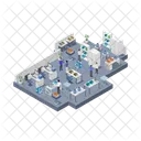 Sala de laboratorio  Icono