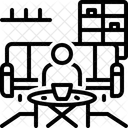 Salon De Te Cafeteria Cafe Icono