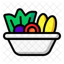 Salad Healthy Meal Icon
