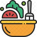 Salad Food Healthy Icon