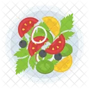 Salad Fruit Mixed Icon