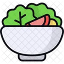 Salad Vegetables Vegan Food Icon