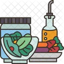 Salad Nutrition Cooking Icon