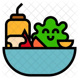 Salad bowl  Icon