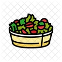 Salad Fast Food Icon