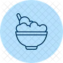 Salad Bowl Pentaglow Icon