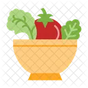 Salad Bowl Salad Food Icon