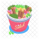 Salad Healthy Nutritious Icon