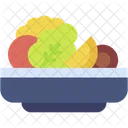 Salad Food Snack Icon