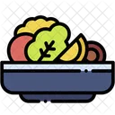 Salad Food Snack Icon