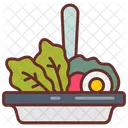 Salad Lettuce Fruit Salad Symbol