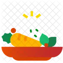 Salad Plate  Icon