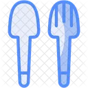 Salad Servers Tossing Serving Icon
