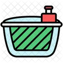 Salad Spinner Kitchenware Food Colander Icon