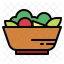 Salada Comida Vegana Icon