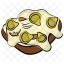 Salada de queijo  Ícone