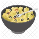 Salada de queijo  Ícone