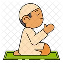 Salah Prayer Sujud Icon