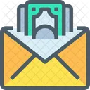 E Mail Salaire Courrier Icon