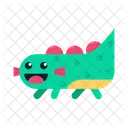 Salamander Monster Monster Baby Icon