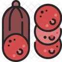 Salami Pepperoni Sausage Icon
