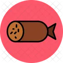 Salami Food Meal Icon