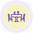 Salão de banquetes  Ícone