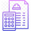 Calculadora Estimacion Construccion Icono