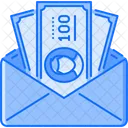 Salary Envelope Banknote Icon