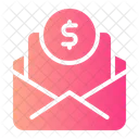 Salary Paycheck Envelope Icon