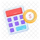 Salary Calculation Pay Calculation Tax Calculation Icon