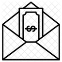 Money Envelope Cash Envelope Dollar Note Icon