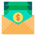 Payment Cash Salary Mail Icon
