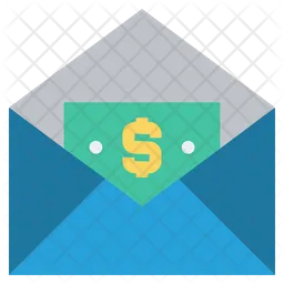 Salary mail  Icon