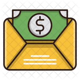 Salary mail  Icon