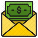 Salary Mail Mail Cash Icon
