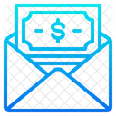 Salary Mail Mail Cash Icon